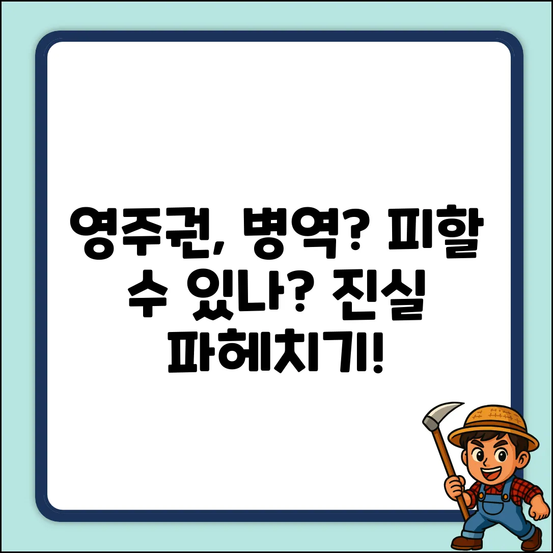 외국 영주권, 병역 의무 피할 수 있을까?