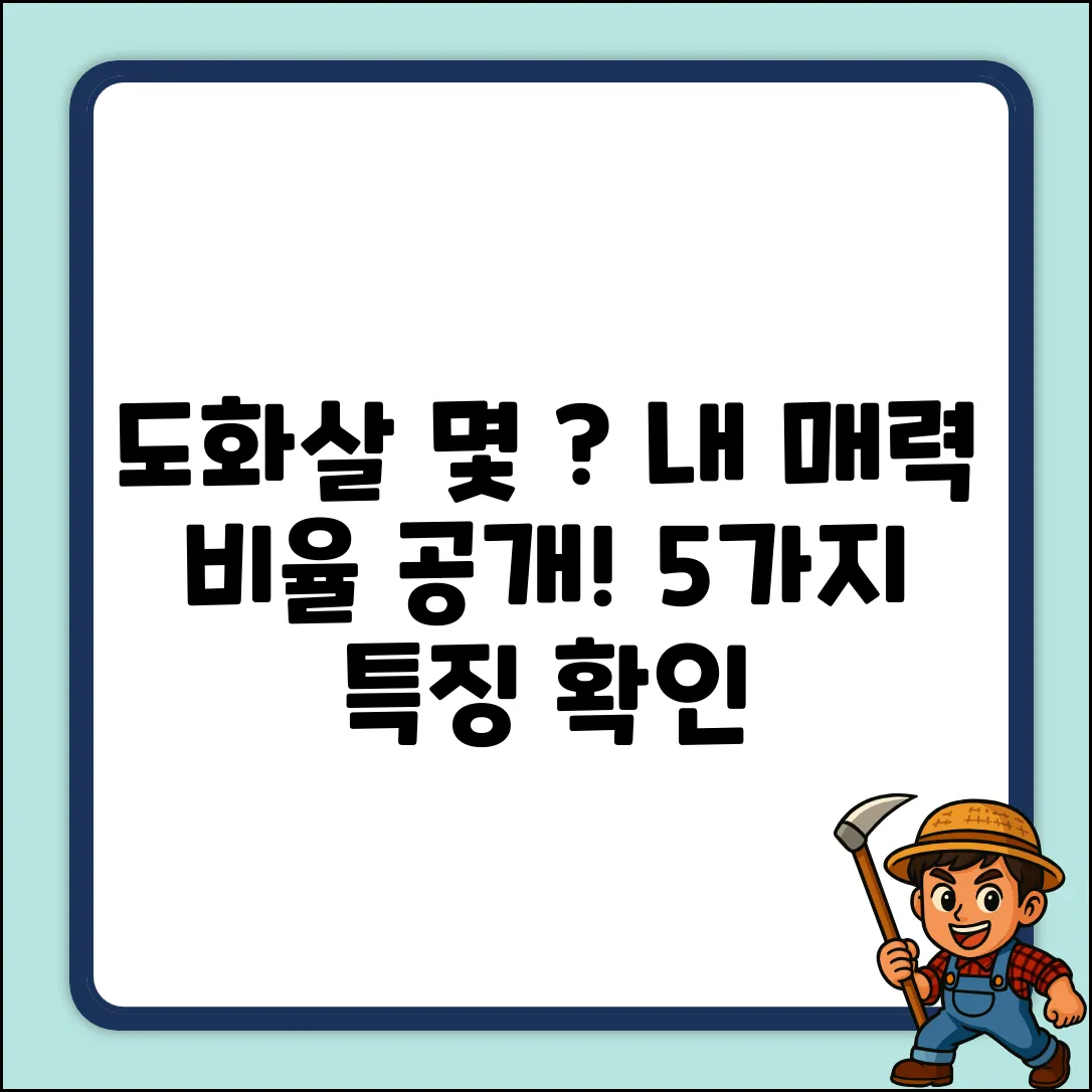 도화살 비율, 내겐 몇 %? 특징 5가지
