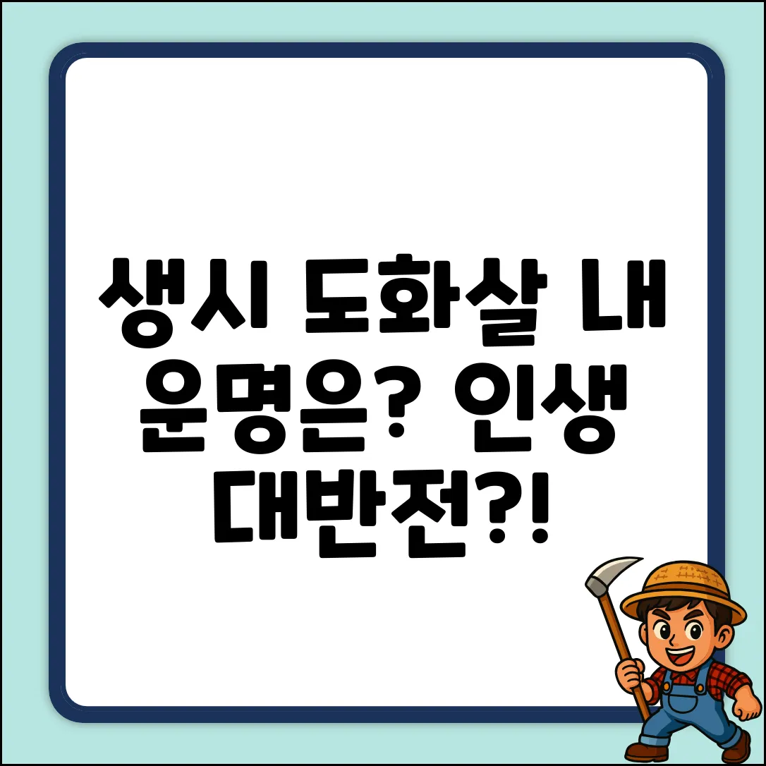 생시 도화살, 어떤 운명이 기다릴까?