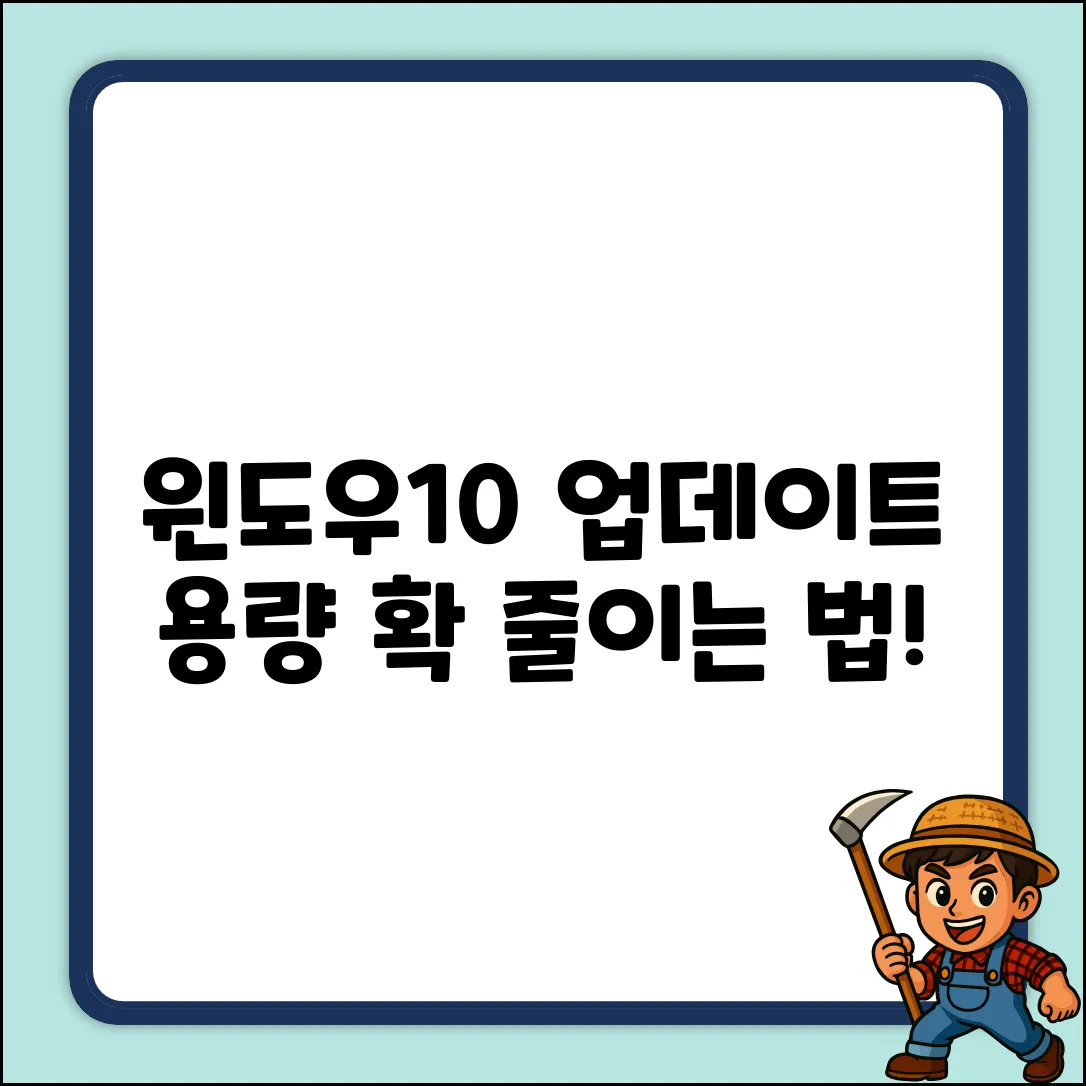Windows 10 업데이트 사이즈 완벽 가이드