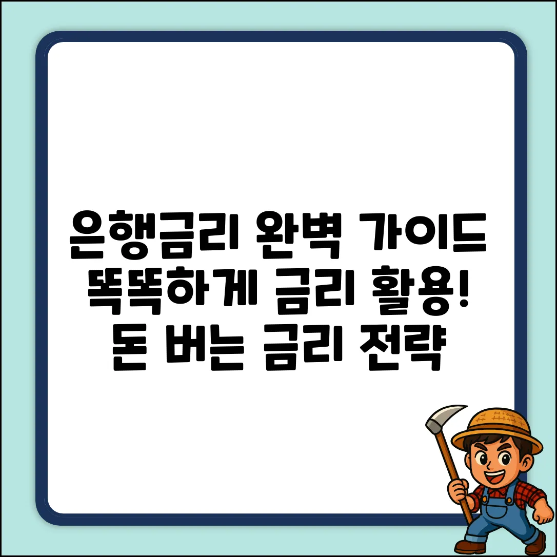 은행금리 완벽 가이드: 똑똑한 금리 활용법