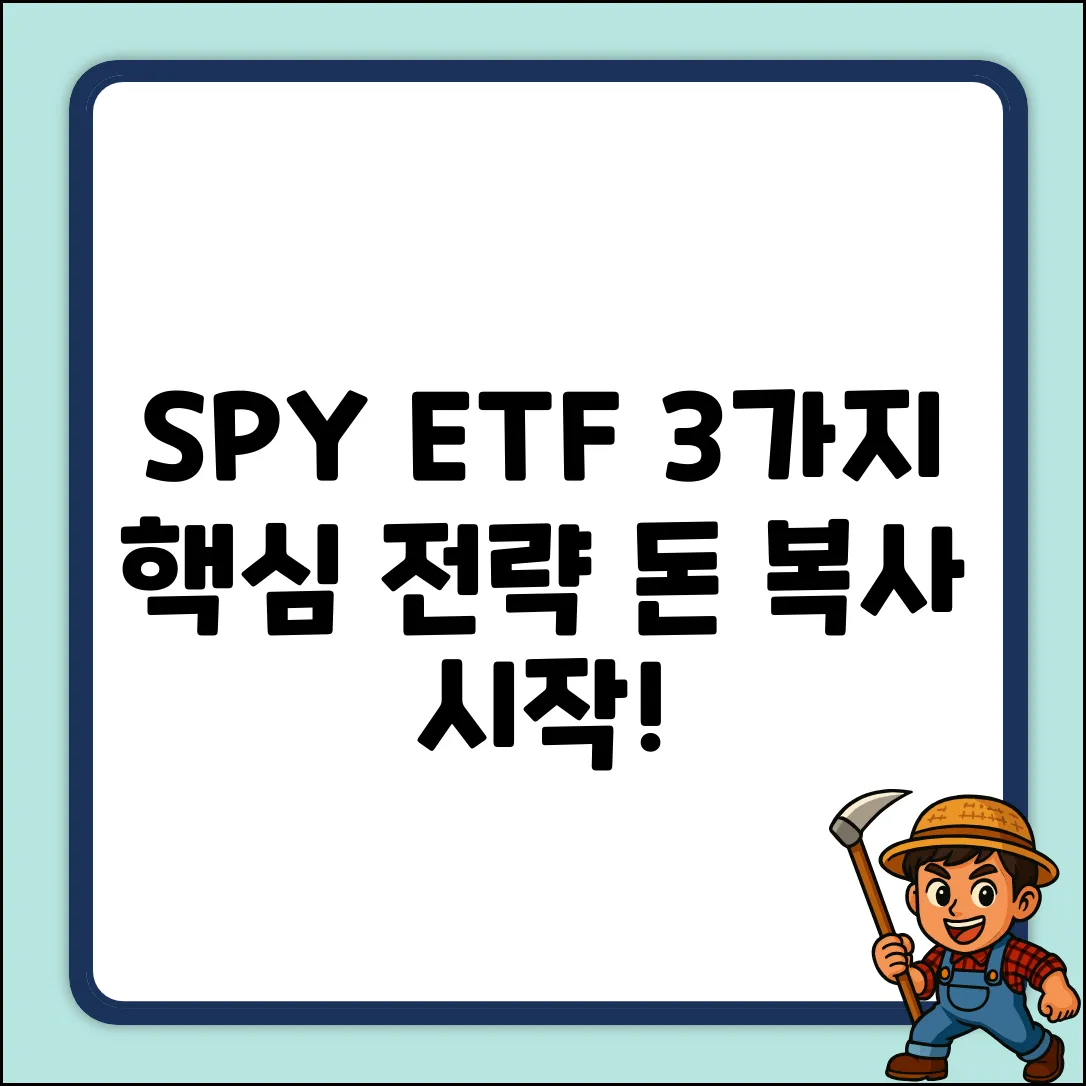 SPY ETF 투자, 3가지 핵심 전략