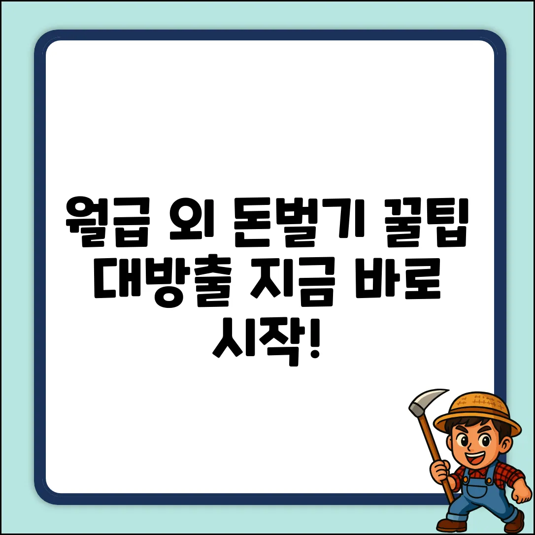월급 외 돈벌기: 꿀팁 대방출!