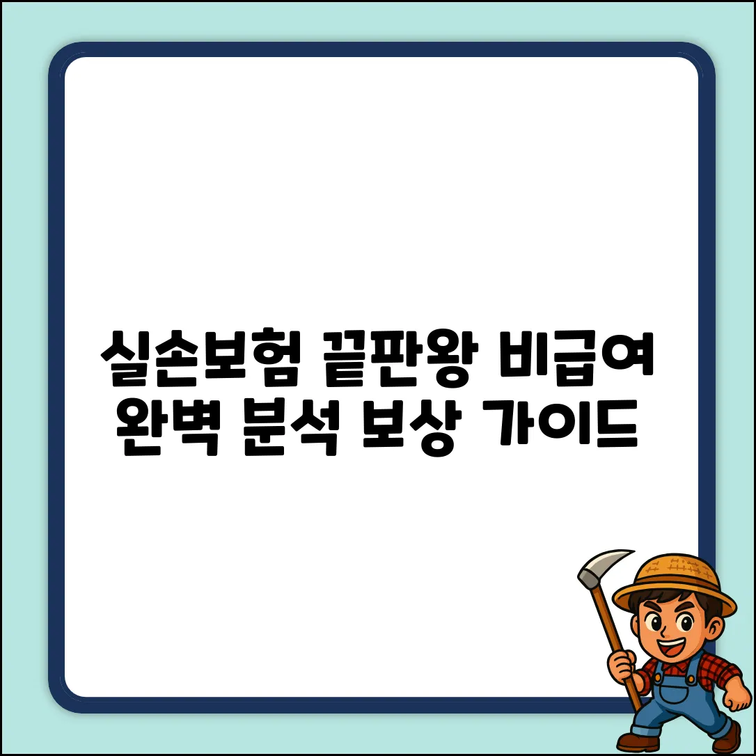 실손보험 비급여 보상: 완벽 분석 가이드